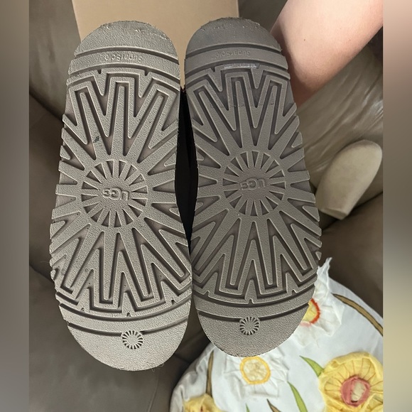 UGG Tazz Chestnut Slippers Size 7 - Picture 4 of 12